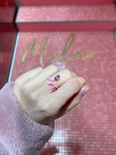 Load image into Gallery viewer, BABY VINE TENDRIL RING IN BUBBLEGUM - 99% PERFECT