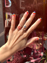 Load image into Gallery viewer, BABY VINE TENDRIL RING IN LIGHT PINK - 99% PERFECT