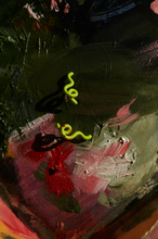 Load image into Gallery viewer, SHORT WAVE EARRINGS IN GREEN