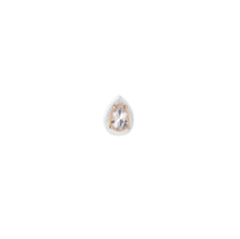Load image into Gallery viewer, GUMDROP SINGLE STUD EARRINGS IN WHITE