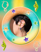 Load image into Gallery viewer, DOUBLE LOOP HUGGIES IN PINK
