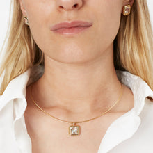 Load image into Gallery viewer, NECKLACE ~ WITH ROCK CRYSTAL PENDANT
