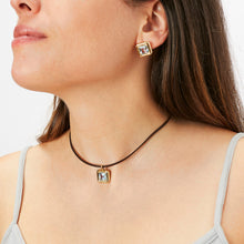 Load image into Gallery viewer, CHOKER ~ WITH TOPAZ PENDANT
