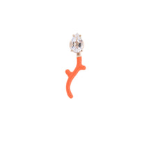 Load image into Gallery viewer, FOXY SINGLE EARRING IN JAPANESE ORANGE
