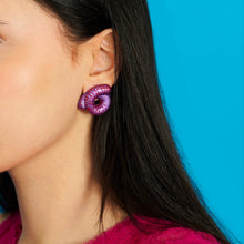 Load image into Gallery viewer, TARALLO EARRINGS NAUTILUS
