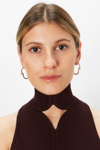 Load image into Gallery viewer, LOOP GOLD HOOPS EARRINGS

