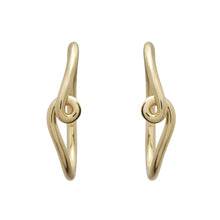 Load image into Gallery viewer, LOOP GOLD HOOPS EARRINGS
