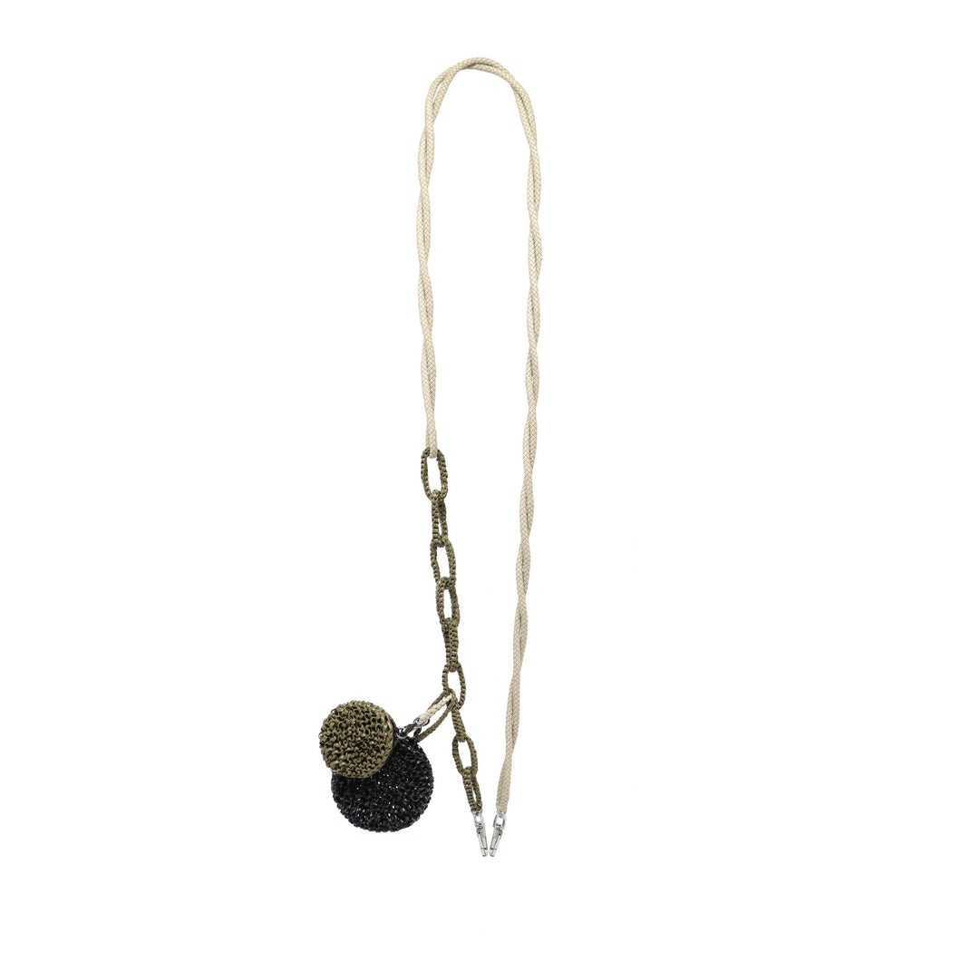 ANTEPRIMA X BEA BONGIASCA - PHONE STRAP IN BLACK