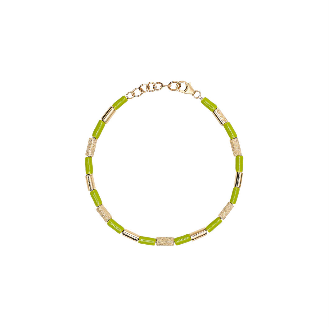 TUBINI BRACELET IN GREEN