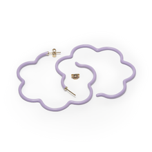 Load image into Gallery viewer, PHILOSOPHY X BEA BONGIASCA - FLOWER POWER EARRINGS IN LAVENDER

