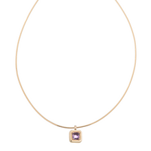 Load image into Gallery viewer, NECKLACE ~ WITH AMETHYST
