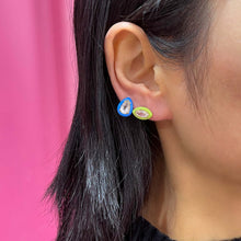 Load image into Gallery viewer, SWEETNESS SINGLE EARRINGS IN LIME GREEN
