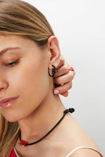 Load image into Gallery viewer, BABY VINE EARRINGS ~ IN BLACK
