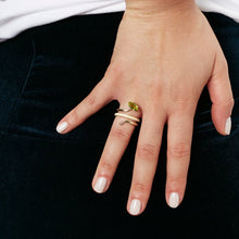 Load image into Gallery viewer, LONG VINE RING ~ IN PANNA

