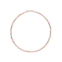 Load image into Gallery viewer, TUBINI NECKLACE IN PINK
