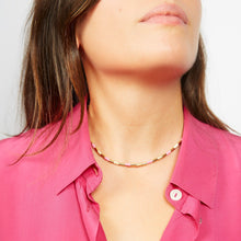 Load image into Gallery viewer, TUBINI NECKLACE IN PINK
