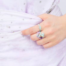 Load image into Gallery viewer, OVAL VINE RING IN WISTERIA
