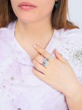 Load image into Gallery viewer, OVAL VINE RING IN WISTERIA
