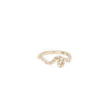 Load image into Gallery viewer, MINI LOOP RING ONLY DIAMONDS

