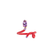 Load image into Gallery viewer, PHILOSOPHY X BEA BONGIASCA - BABY VINE RING HEAD TO TOE LAVENDER
