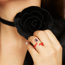 Load image into Gallery viewer, PHILOSOPHY X BEA BONGIASCA - BABY VINE RING HEAD TO TOE LAVENDER
