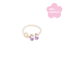 Load image into Gallery viewer, DOUBLE B VINE RING IN PANNA - 99% PERFECT
