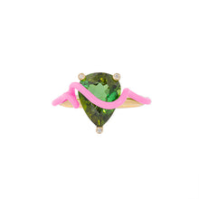 Load image into Gallery viewer, HERMIONE RING IN CANDY ROSE WITH TOURMALINE
