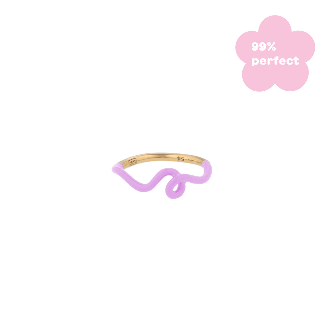 WAVE STACKING RING ~ IN LAVENDER - 99% PERFECT