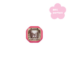 Load image into Gallery viewer, CANDY OCTAGON SINGLE EARRING IN HOT PINK- 99% PERFECT (Copy)
