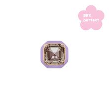 Load image into Gallery viewer, CANDY OCTAGON SINGLE EARRING IN LAVENDER
