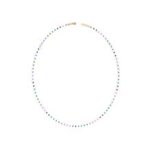 Load image into Gallery viewer, B MULTI BEADED LONG NECKLACE
