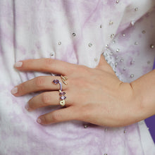 Load image into Gallery viewer, DOUBLE B VINE RING IN PANNA - 99% PERFECT
