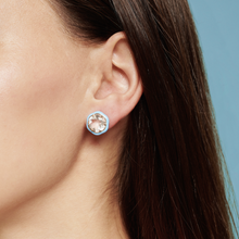 Load image into Gallery viewer, CANDY FLOWER SINGLE EARRING IN BABY BLUE

