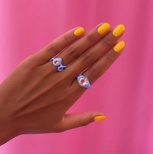 Load image into Gallery viewer, DA FUNKADELIC RING IN BABY BLUE
