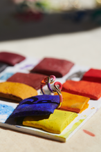 Load image into Gallery viewer, TETRADIC RING IN PURPLE PINKS
