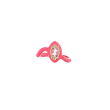 Load image into Gallery viewer, CAN YOU DIG IT? STACKING RING IN HOT PINK
