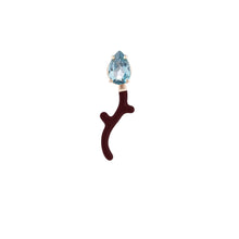 Load image into Gallery viewer, FOXY SINGLE EARRING IN CHOCOLATE
